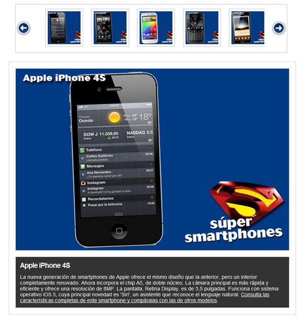 Galería de 9 súper smartphones