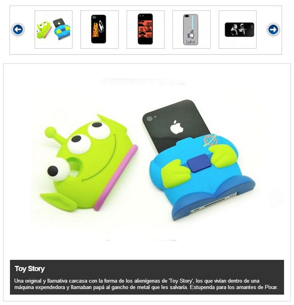 carcasas de cine para iPhone