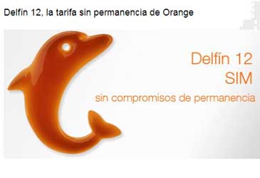 Delfín 12 SIM de Orange