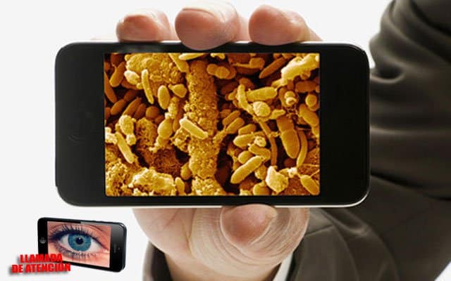 [Llamada de atención]: En la actualidad, pocas personas son conscientes del contacto que tenemos con numerosas bacterias a través de nuestro smartphone.