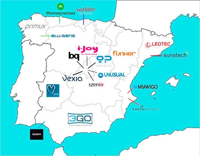 La capital española es sede de 6 de los 18 fabricantes repartidos por nuestro país.