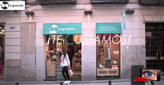 [Llamada de atención]: Aunque en negocios totalmente distintos, un vistazo rápido al logo de BQ Nature hace pensar, de forma inconsciente, en bq