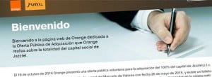 OPA de Orange a Jazztel