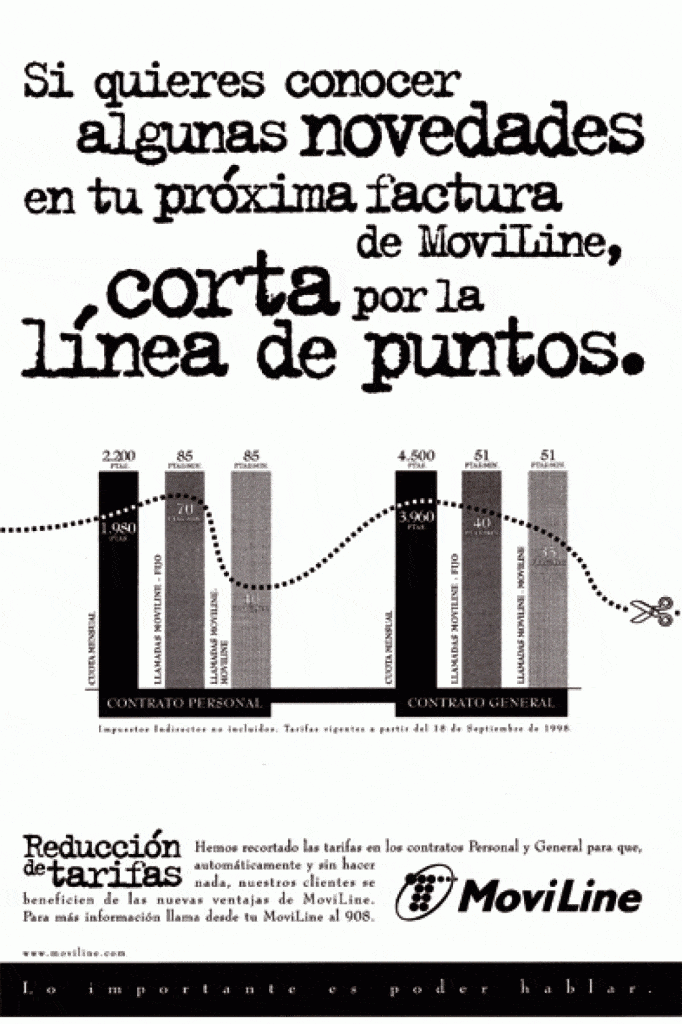 MoviLine mejoró sus tarifas