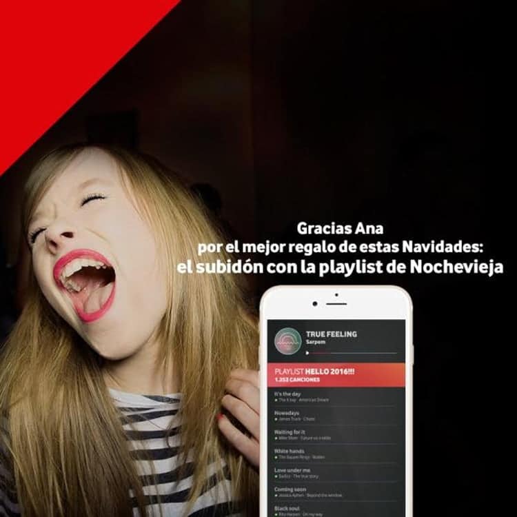 regalar datos con Vodafone