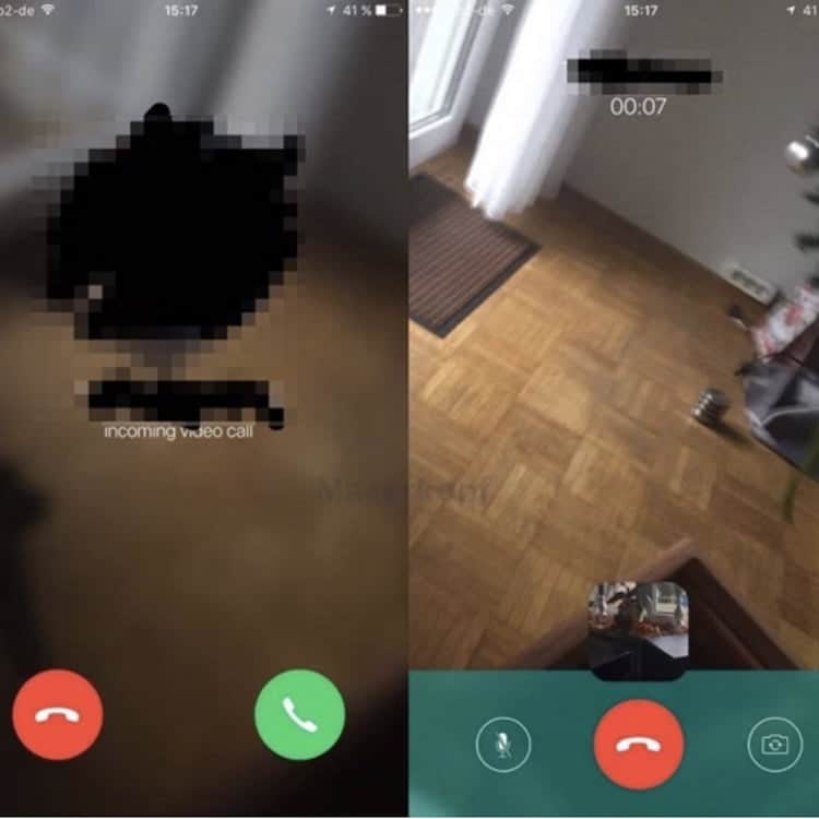 Videollamadas de WhatsApp