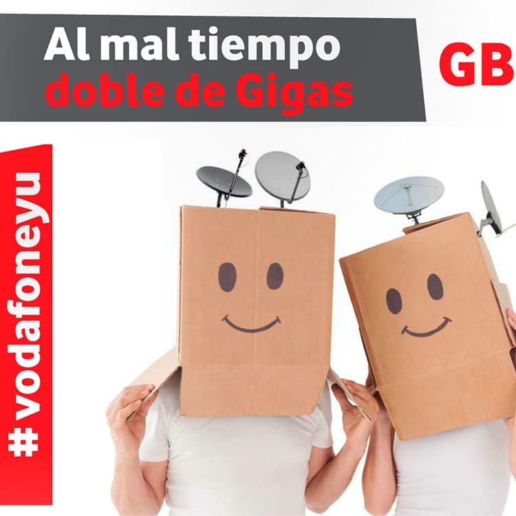 El doble GB en Vodafone Yu