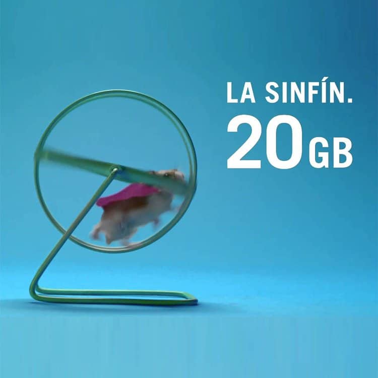 Tarifa SinFín de Yoigo con 20GB