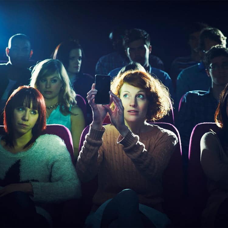 malos hábitos con el móvil