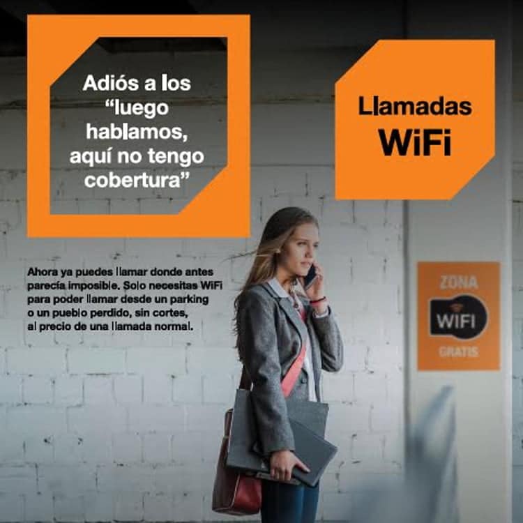 Llamadas WiFi de Orange