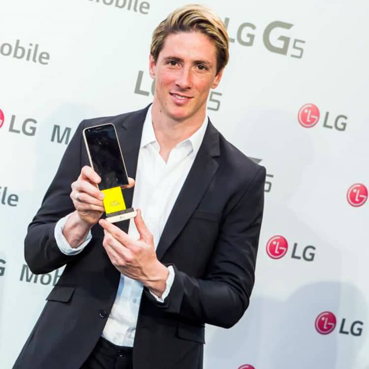 Fernando Torres apadrina el LG G5