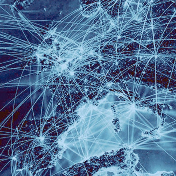 El viaje de la llamada de un móvil