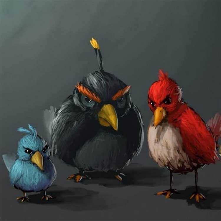 Angry Birds Art