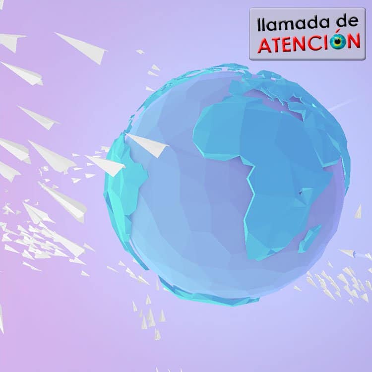 aviones de papel de Google