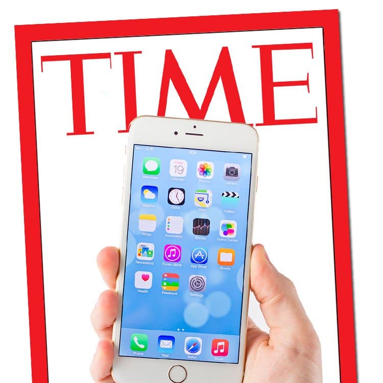 portada de Time con iPhone