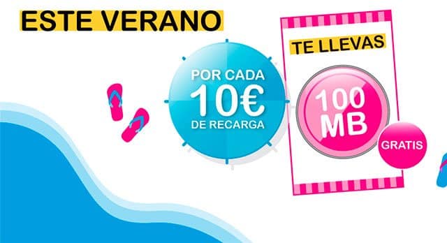 100MB gratis con Suop