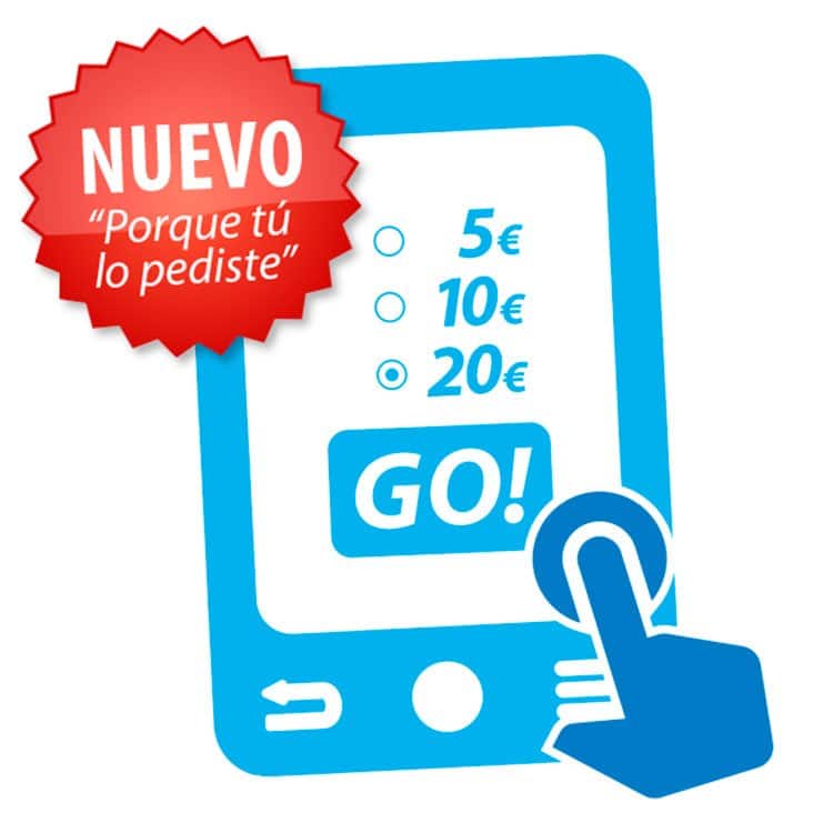 Recarga Go! de DIGI mobil