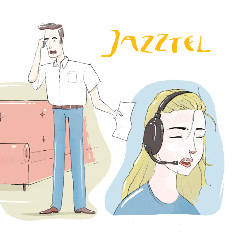 subida de la cuota de línea de Jazztel