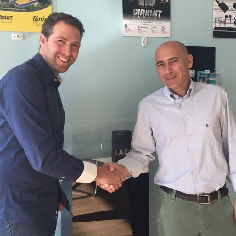 Jonatan Fatelevich y Pablo Llopis