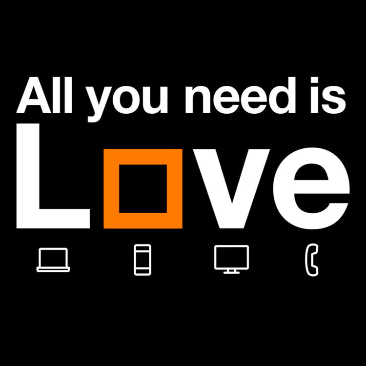 Orange Canguro es Love