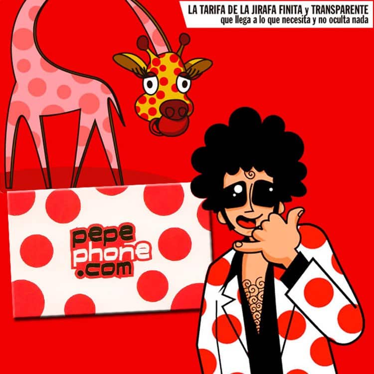 tarifa jirafa finita de Pepephone
