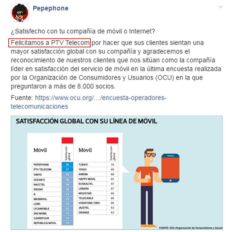 Pepephone felicita a PTV Telecom