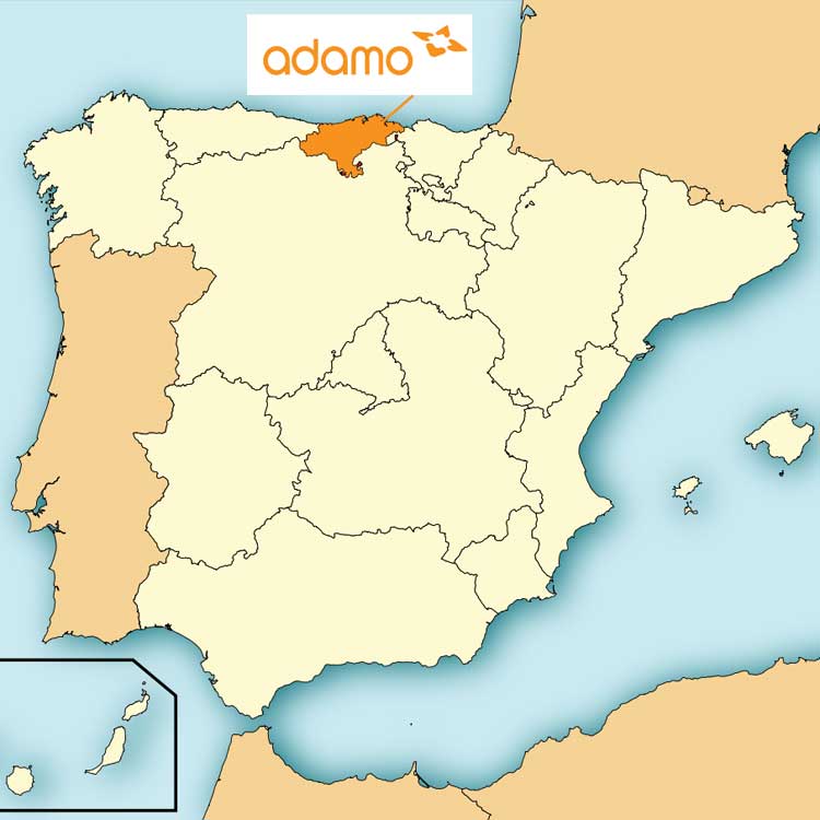 fibra óptica de Adamo en Cantabria