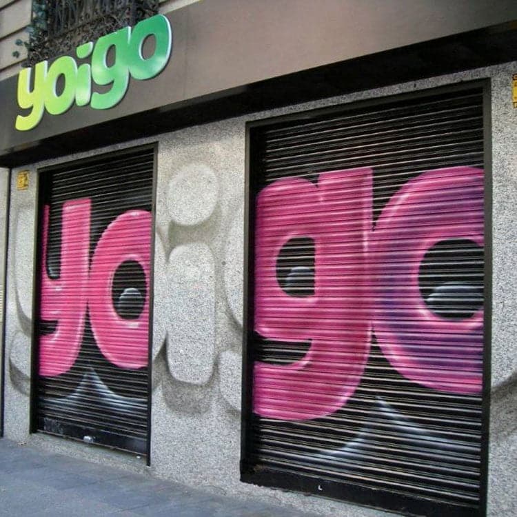 cierre de tiendas Yoigo