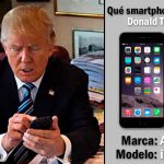 smartphone de Donald Trump