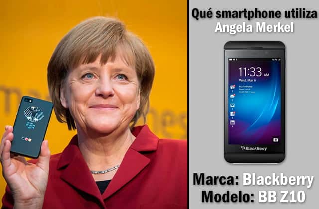 smartphone de Angela Merkel