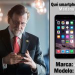 smartphone de Mariano Rajoy