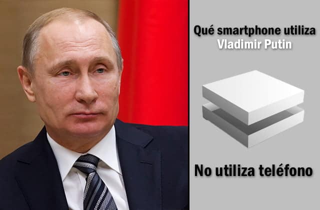 smartphone de Vladimir Putin