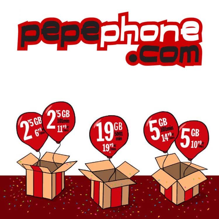 nuevas tarifas móviles de Pepephone