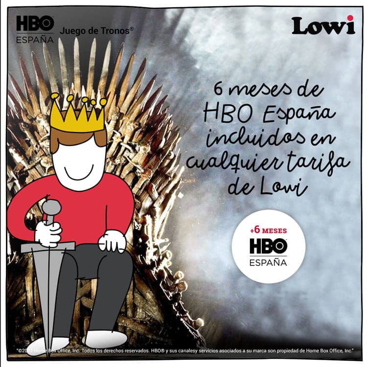 Lowi regala HBO España