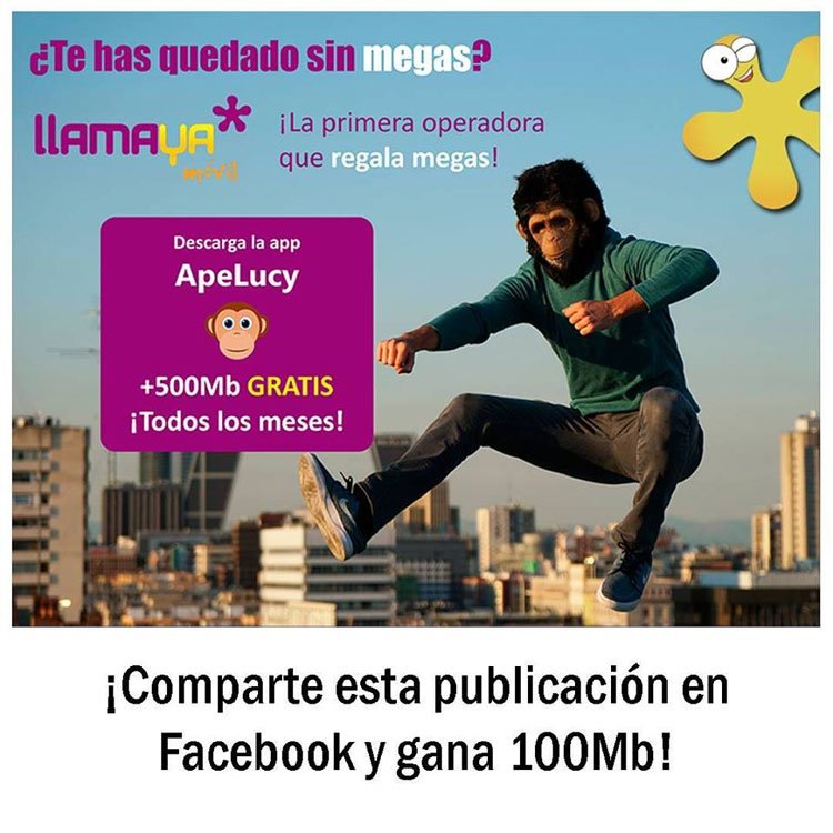 ApeLucy ya está integrada con Llamaya Móvil