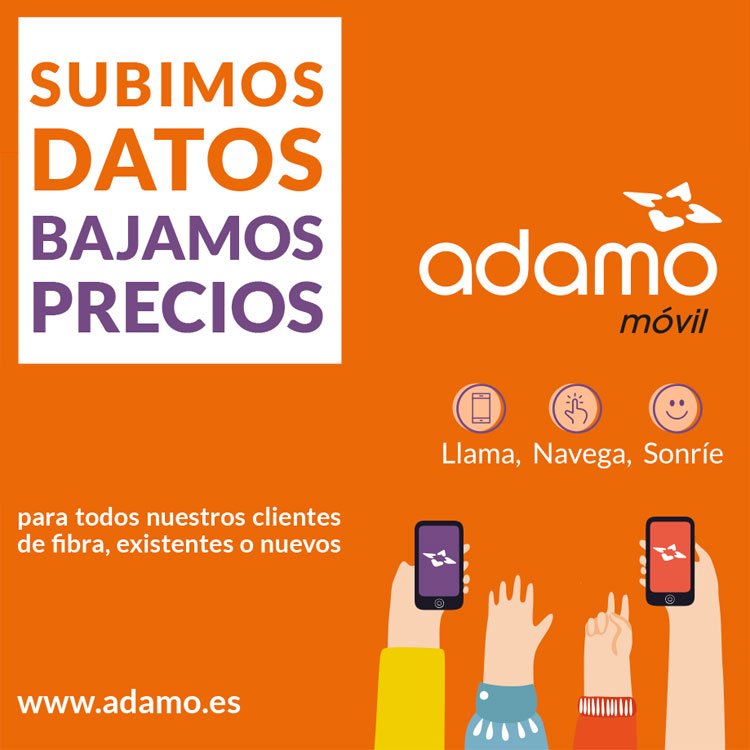 nuevas tarifas móviles de Adamo