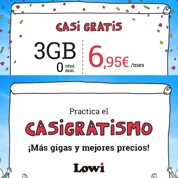 nuevas tarifas Lowi 2019