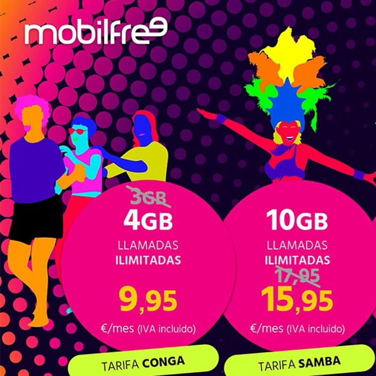 nuevas tarifas Mobilfree 2019