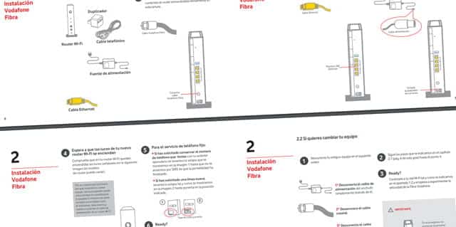 instrucciones de autoinstalación del router de Fibra Yuser
