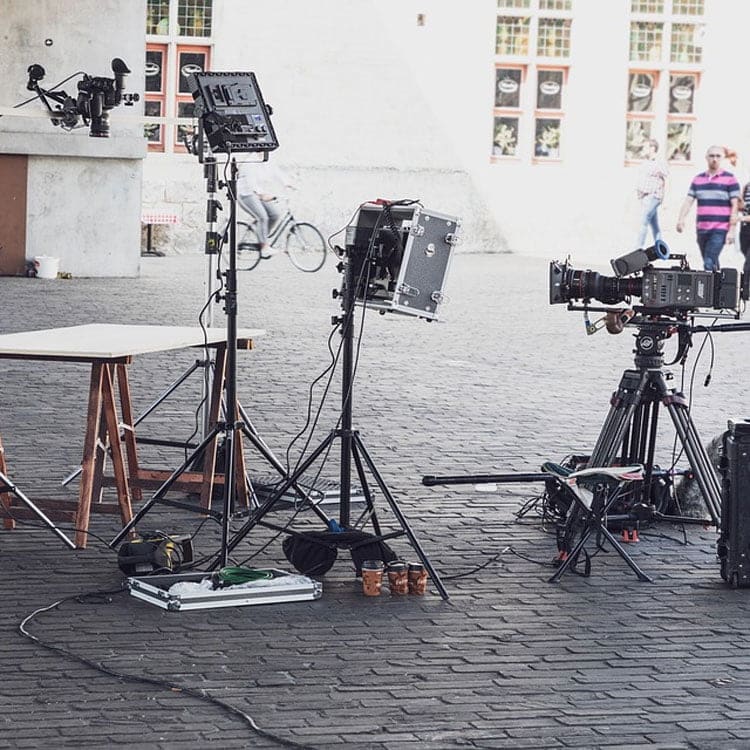 grabación de la primera serie para Orange TV