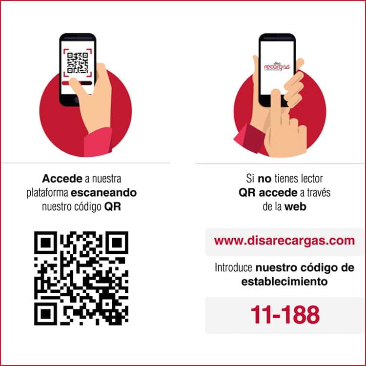 cómo recargar móviles prepago desde Internet