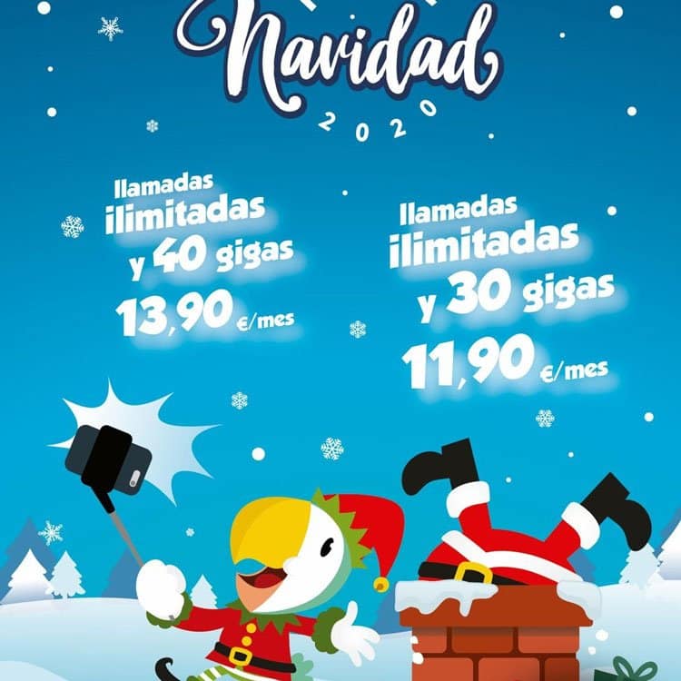 oferta de Navidad de Dígame!
