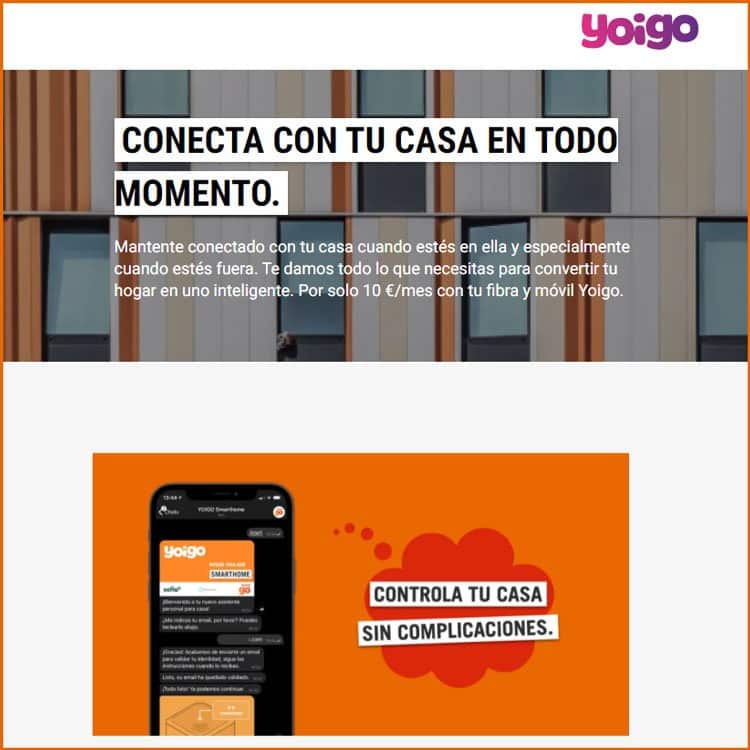 Yoigo Smart Home