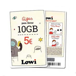 Gigas para llevar de Lowi