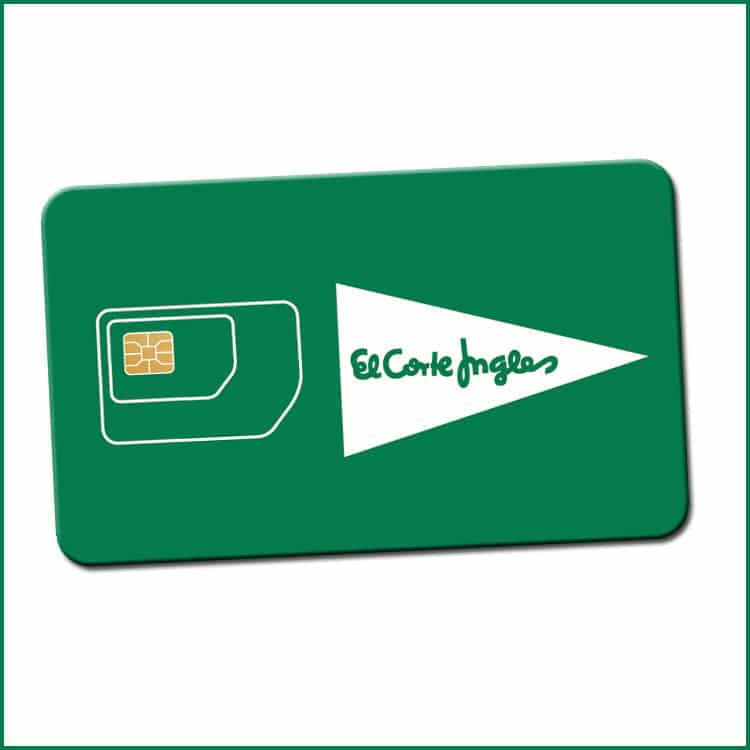 tarjeta SIM del operador de El Corte Inglés