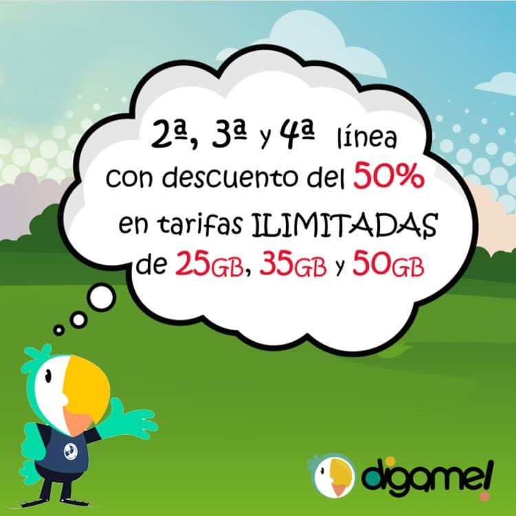 oferta de marzo de 2021 de Dígame!
