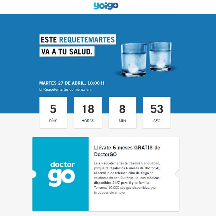 Requetemartes Yoigo DoctorGO