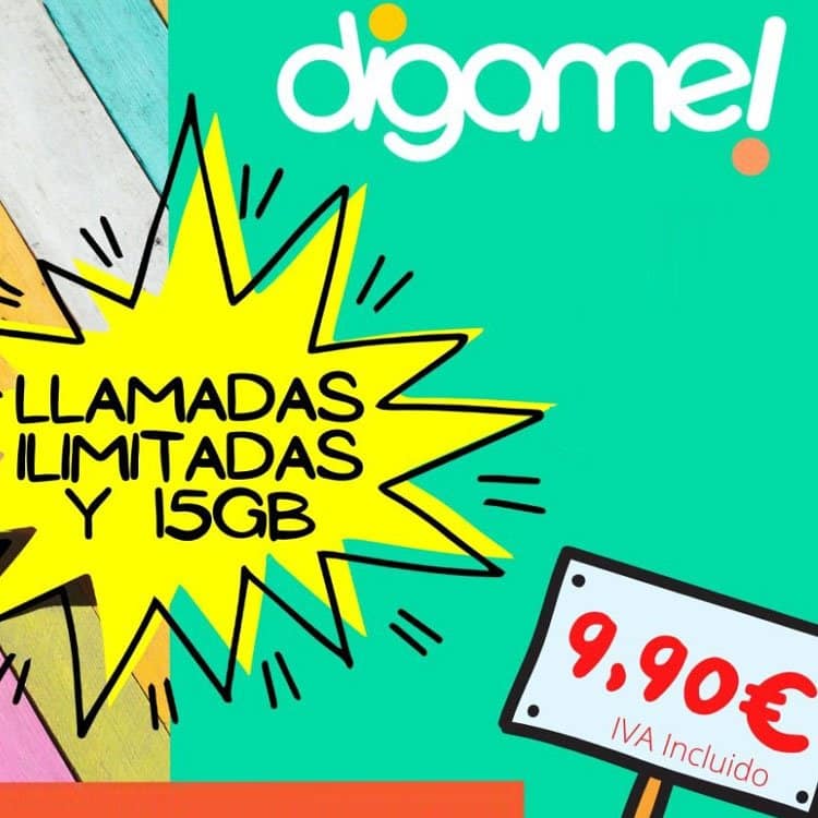 ofertas de tarifas móviles de Dígame!
