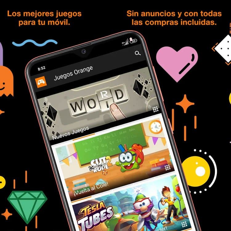 Juegos Orange para Android