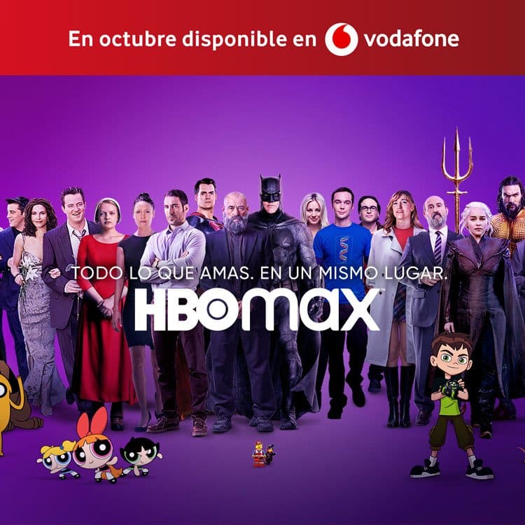 HBO Max en Vodafone TV